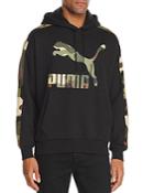 Puma Wild Pack Camouflage-accented Hooded Sweatshirt