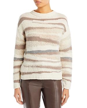 Fabiana Filippi Pull Linea Ovetto Scollo Sweater
