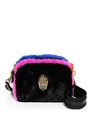 Kurt Geiger London Kensington Large Faux Fur Camera Bag