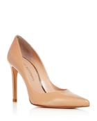 Stuart Weitzman Women's Curvia Leather High Heel Pumps