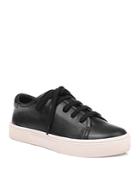 Splendid Women's Norvin Round Toe Lace Up Leather Sneakers