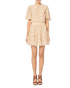 Vanessa Bruno Romea Printed Mini Dress