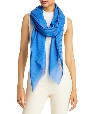 Eileen Fisher Pintucked Linen Scarf
