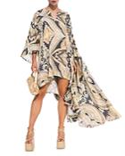 Cult Gaia Adora High/low Swim Cover-up Dress