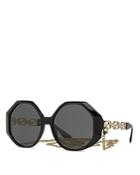 Versace Women's Chain Square Sunglasses, 59mm