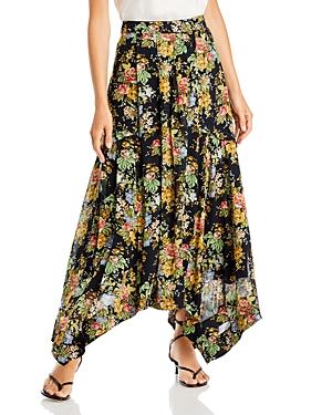 Derek Lam 10 Crosby Celia Floral Print Maxi Skirt