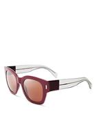 Marc By Marc Jacobs Thick Rim Square Sunglasses