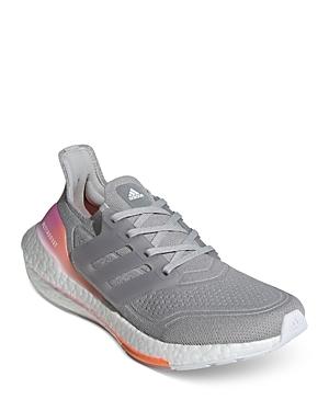 Adidas Women's Ultraboost 21 Knit Fabric Sneakers