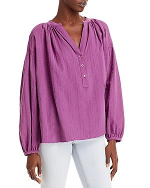 Vanessa Bruno Cotton Pleated Blouse