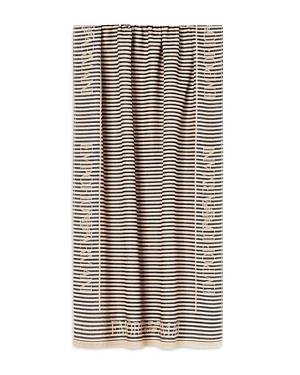 Emporio Armani Cotton Wool & Silk Blend Scarf