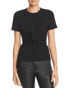 T By Alexander Wang Twisted Jersey Tee