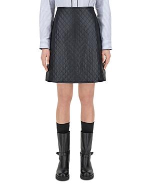 Weekend Max Mara Bernini Leather Skirt