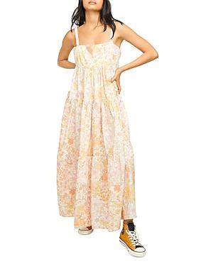 Free People Park Slope Floral Maxi Dress