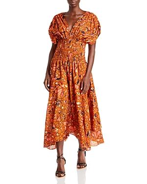 A.l.c. Lucia Cotton Smocked Waist Dress