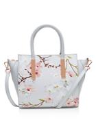 Ted Baker Oriental Blossom Leather Satchel