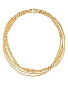 Marco Bicego 18k Yellow Gold Cairo Multi-strand Collar Necklace, 17