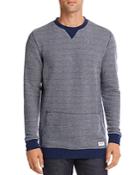Banks Journal Color-block Birdseye-knit Sweater