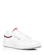 Reebok Men's Classic Club 85 Perforated Leather Lace-up Sneakers