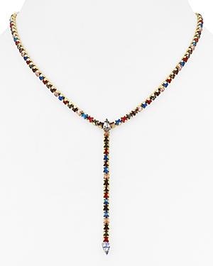 Rebecca Minkoff Multi-color Y Necklace, 15