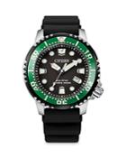 Citizen Professional Diver Men's Black Strap Watch, 42mm