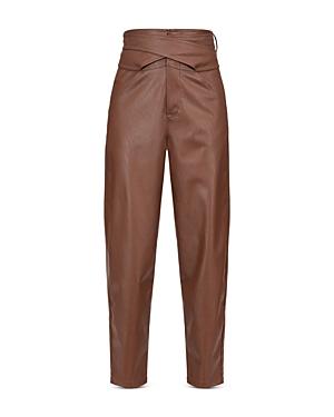 Pinko Shelby Faux Leather Pants