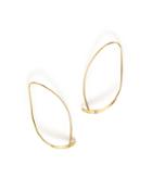 Bloomingdale's 14k Yellow Gold Curved Sweep Earrings - 100% Exclusive