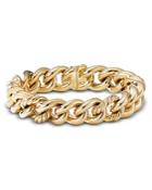 David Yurman Curb Chain Bracelet In 18k Yellow Gold