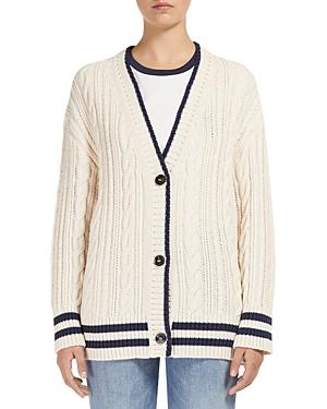 Weekend Max Mara Zelma Cable Knit Cardigan