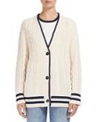 Weekend Max Mara Zelma Cable Knit Cardigan
