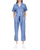 Dl1961 Alba Cotton Chambray Jumpsuit