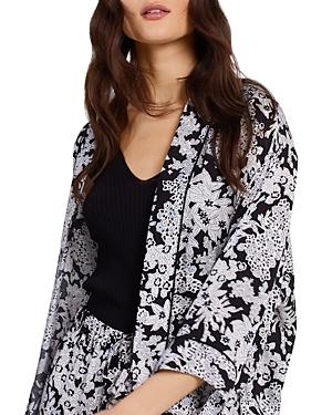 Gerard Darel Nelvin Floral Print Jacket