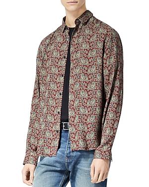 The Kooples Paisley Motif Shirt