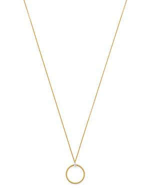 Marco Bicego 18k Yellow & White Gold Bi49 Diamond Circle Pendant Necklace, 17 - 100% Exclusive