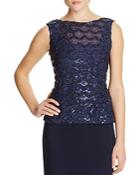 Marina Soutach Sequin Lace Top - Compare At $149
