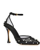 Giambattista Valli Women's Embellished Ankle Strap Pumps