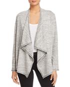 Status By Chenault Draped Open-front Cardigan