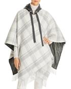 Herno Contrast-hood Plaid Cape - 100% Exclusive