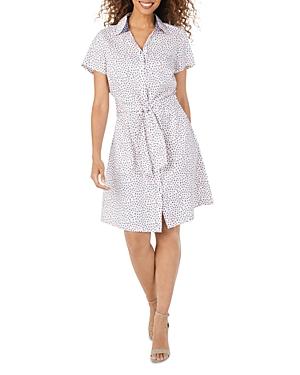 Foxcroft Vienna Dotted Shirtdress