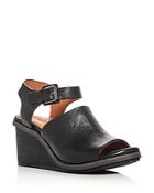Gentle Souls Gerry Leather Wedge Sandals