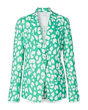 Milly Avery Jungle Animal Print Blazer