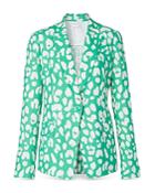 Milly Avery Jungle Animal Print Blazer