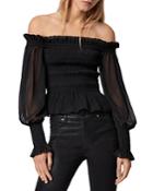 Allsaints Lara Off The Shoulder Top