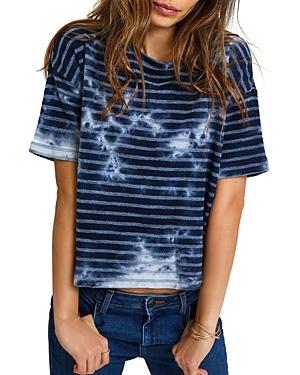 Sol Angeles Catalina Cloud Printed Crop Tee