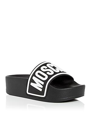 Moschino Women's Platform Slide Sandals