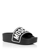 Moschino Women's Platform Slide Sandals