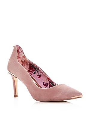 Ted Baker Women's Vixyns Suede Pointed Toe Pumps