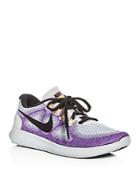 Nike Women's Free Rn 2017 Lace Up Sneakers