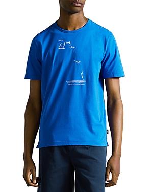 Ted Baker Regular Fit Graphic Print T-shirt