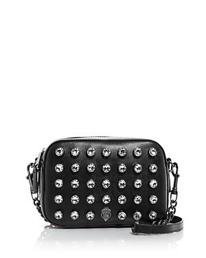 Kurt Geiger London Shoreditch Embellished Leather Camera Bag