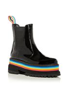Kurt Geiger London Women's Birdie Rainbow Platform Chelsea Boots